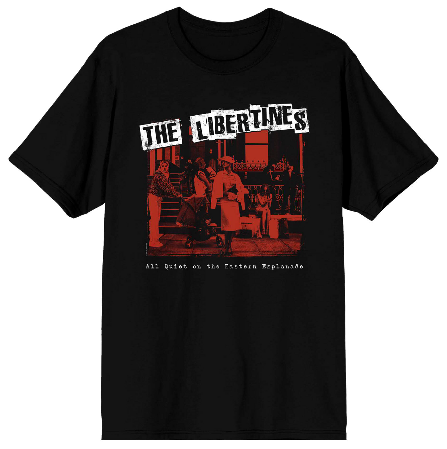 All Quiet On The Eastern Esplanade Black Tee