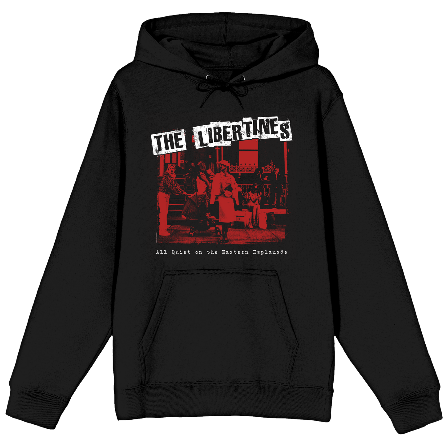 All Quiet On The Eastern Esplanade Black Hoodie