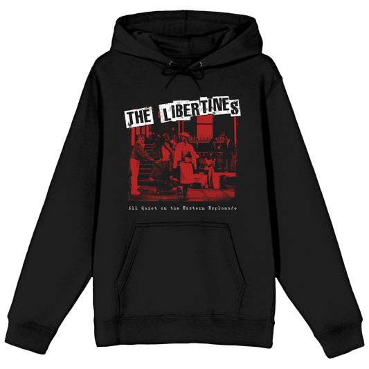 All Quiet On The Eastern Esplanade Black Hoodie