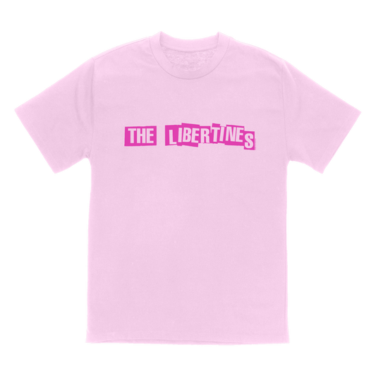 The Libertines Magenta Logo Tee